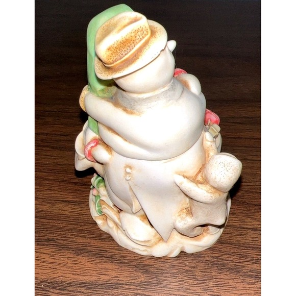 Harmony Kingdom Snowdonia Fields Snowmen Holiday Trinket Box Retired‎ NIB - Picture 9 of 12